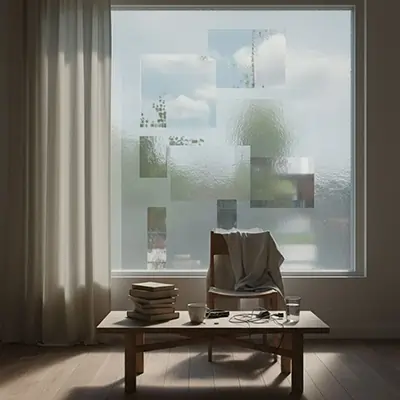 میز و صندلی مطالعه مقابل پنجره خانه